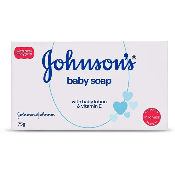 Johnson's Baby Soap with Naturally Derived Glycerin | Mild Soap